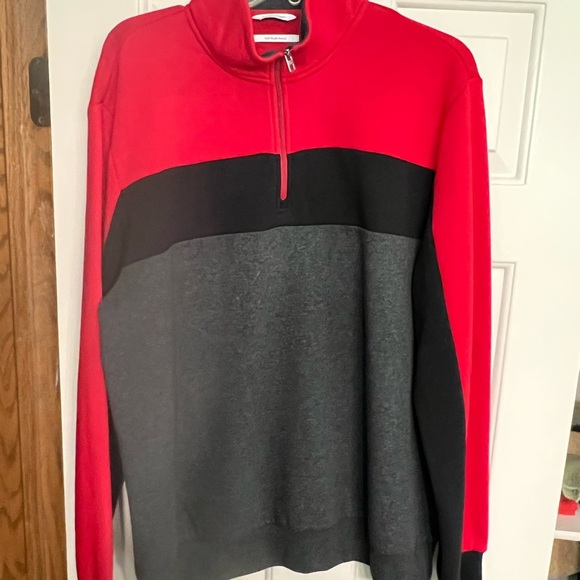 Pre Owned amazing condition mens large Calvin 1/4 zip​ - Picture 2 of 6